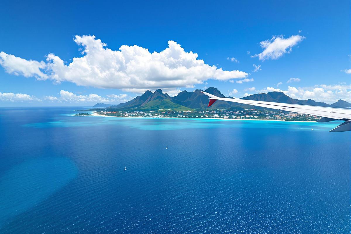 Durée moyenne d'un vol direct vers la Martinique