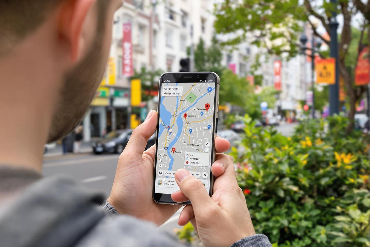 Créer un itinéraire sur google map
