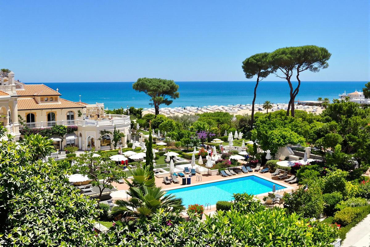Un hôtel de charme en bord de mer