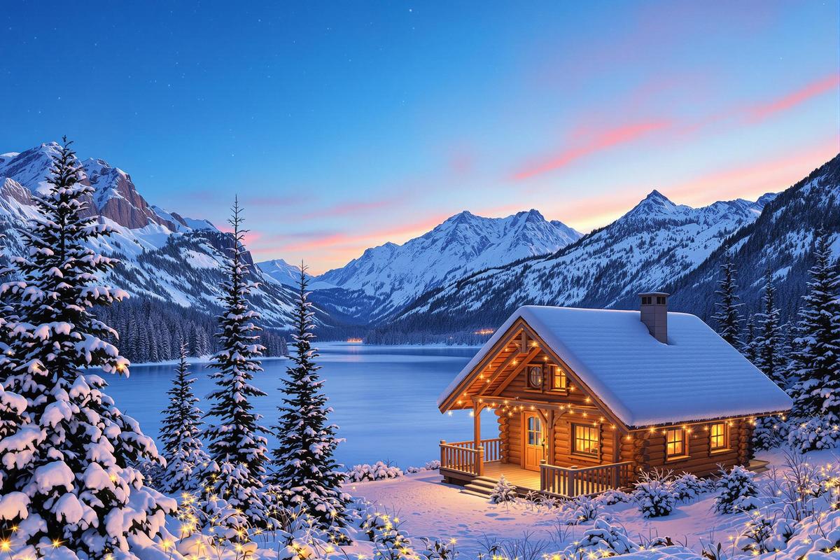 Destinations enneigées pour un week-end magique