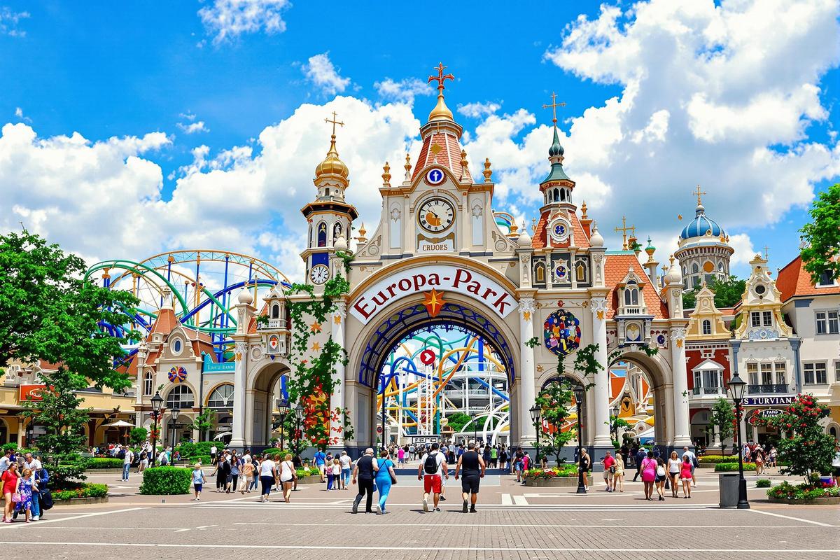 Présentation du plus grand parc d'attraction d'Europe