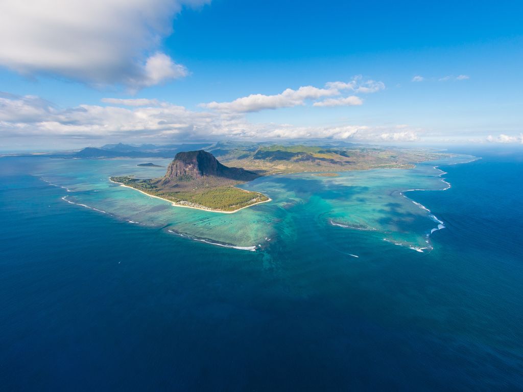 littoral de l'ile maurice