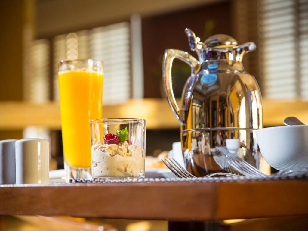 plateau petit-dejeuner luxueux