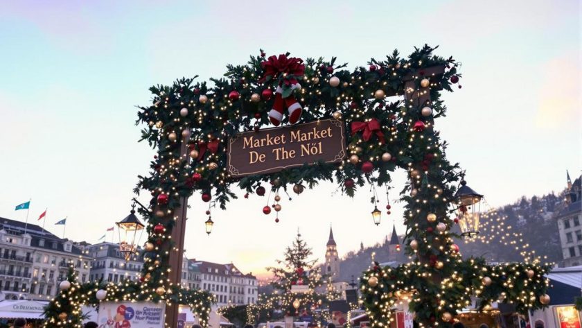Au bord d’un lac, ce marché de Noël est l’un des plus spectaculaires et féeriques d’Europe : Zurich