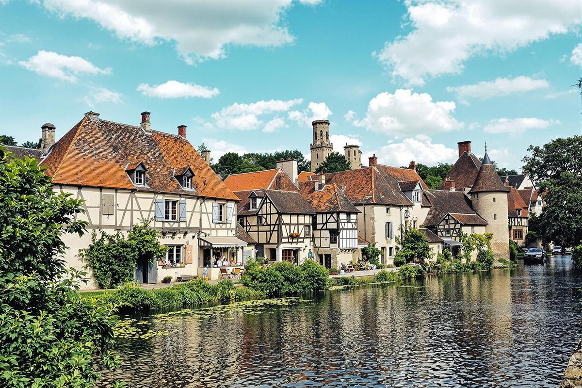 Ce joyau médiéval de la Bourgogne est classé parmi les plus beaux villages de France : voici lequel