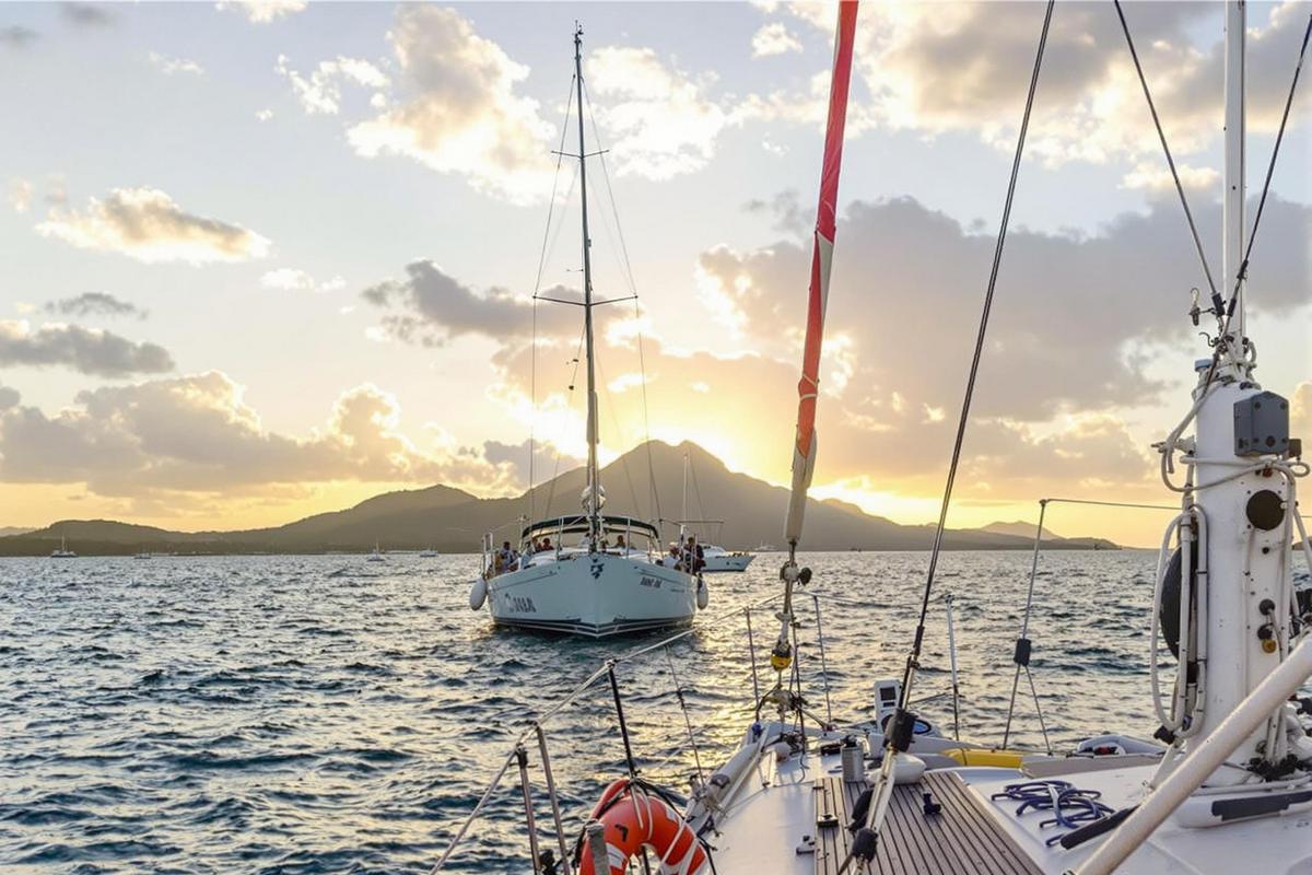 Voici comment vivre l&rsquo;hiver autrement en profitant de ces Croisières à la voile sous les alizés dans un lieu paradisiaque