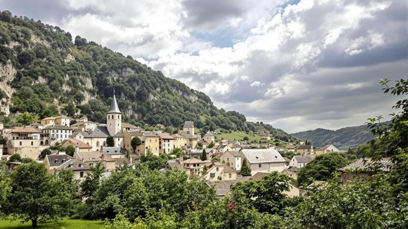 Les habitants de ce village suspendu ne doivent pas avoir le vertige pour vivre au bord du Grand Canyon français ! : Bozouls