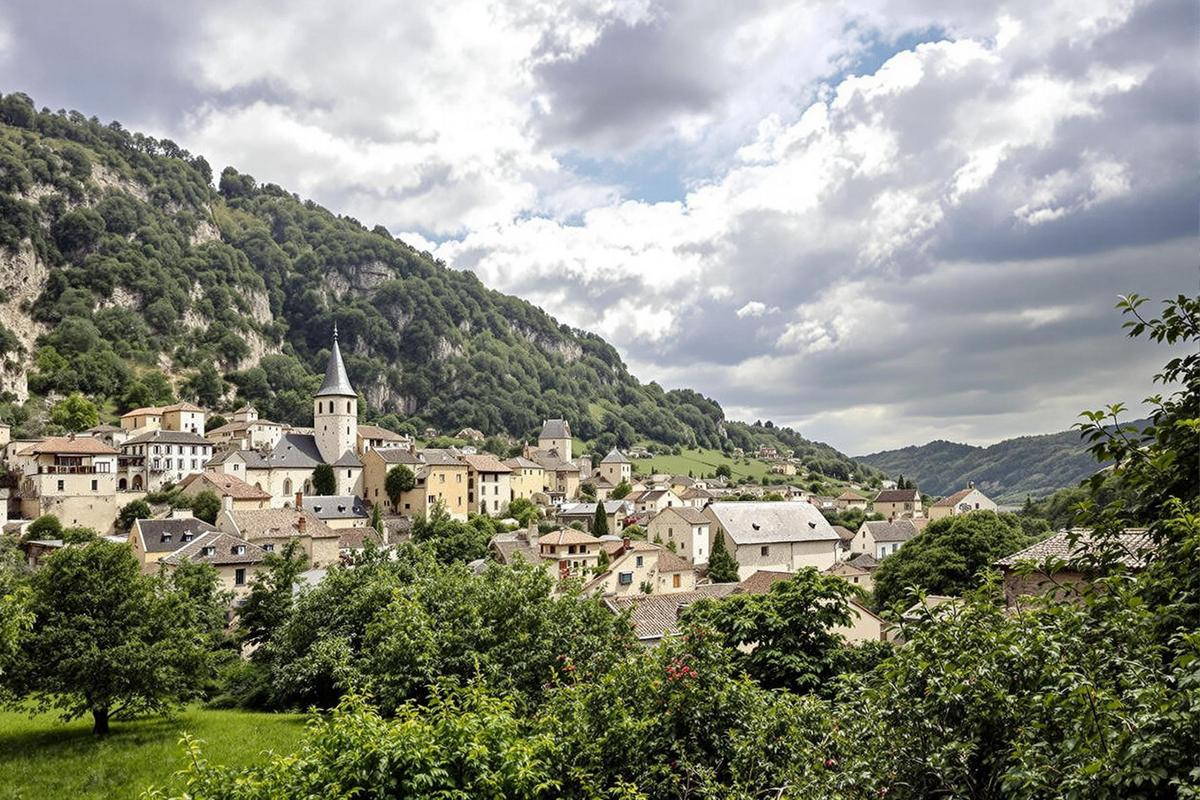 Au bord du grand canyon de l&rsquo;Aveyron, découvrez ce magnifique petit village suspendu