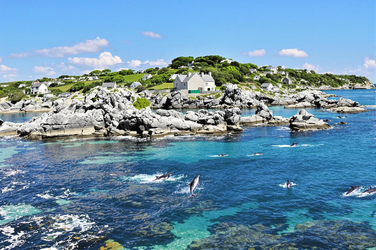 Quelle est cette île enchantée de Bretagne : Plongez avec les dauphins dans ce lieu incroyable
