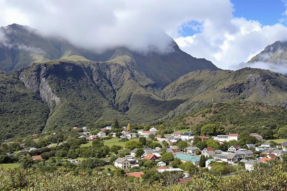 Parmi les cascades et les montagnes, ce coin de verdure abrite l’un des plus beaux villages de France