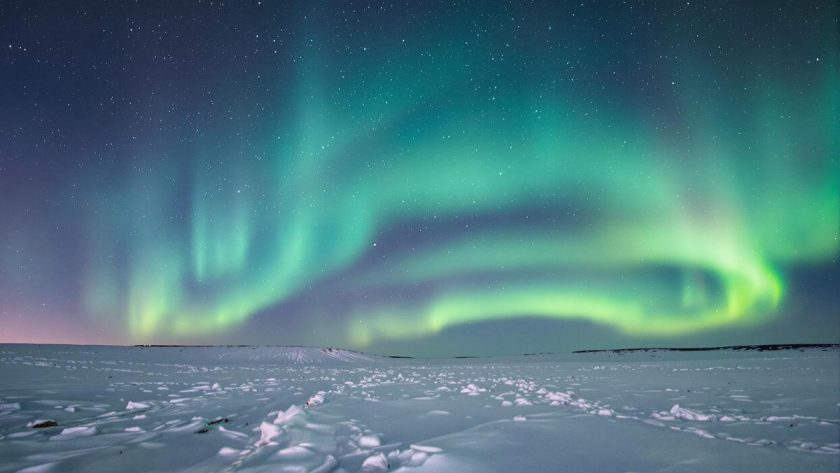 Dans cette ville, on peut voir des aurores boréales 300 nuits par an - c'est un spot idéal en hiver : Churchill