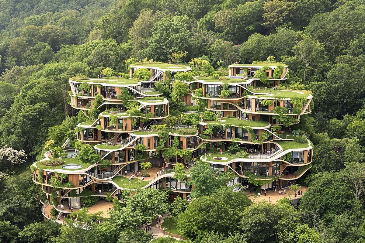 Grand Delta Habitat : l’architecture moderne en parfaite harmonie avec la nature