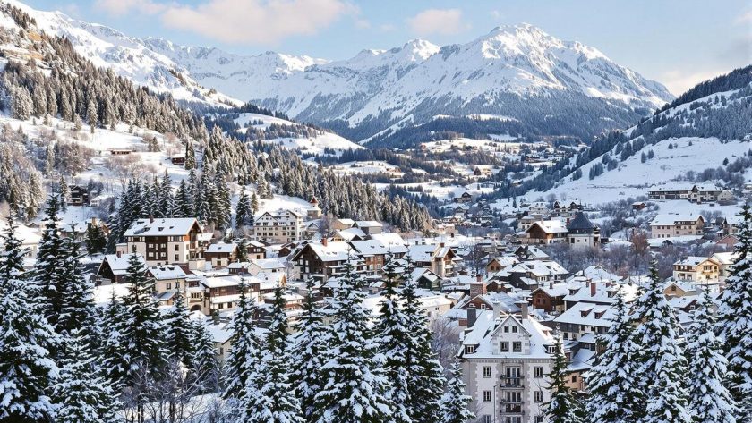 Moins célèbre que ses voisins, ce village du Jura est un bijou préservé au cœur des montagnes enneigées ! : Baume-les-Messieurs$