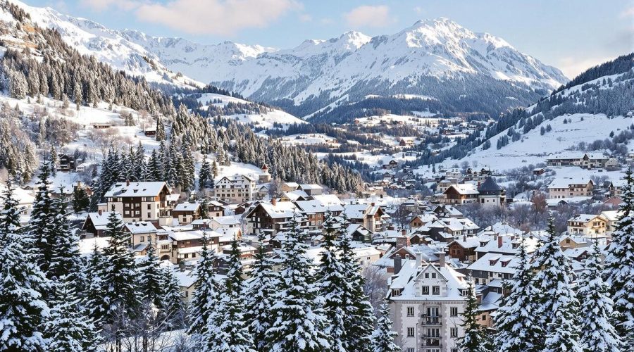 Moins célèbre que ses voisins, ce village du Jura est un bijou préservé au cœur des montagnes enneigées ! : Baume-les-Messieurs$