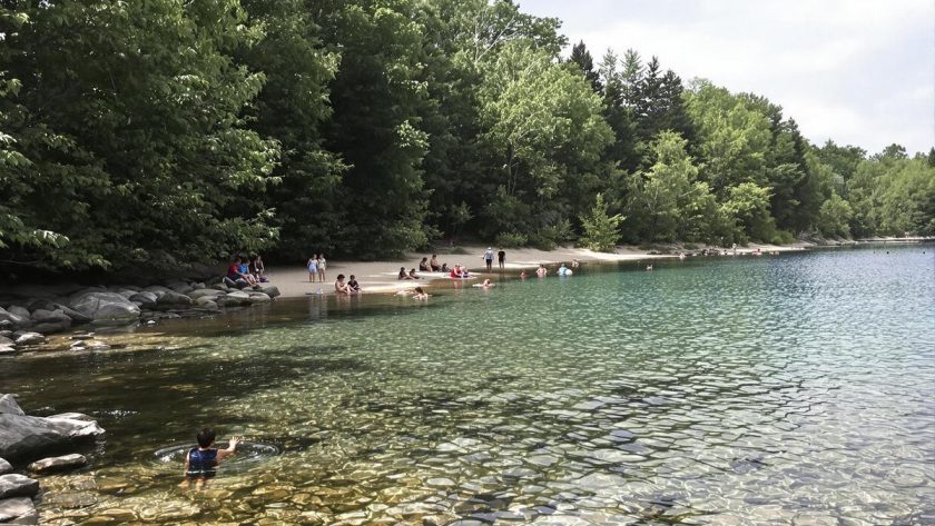 Lac des sapins : baignade et nature dans un cadre préservé