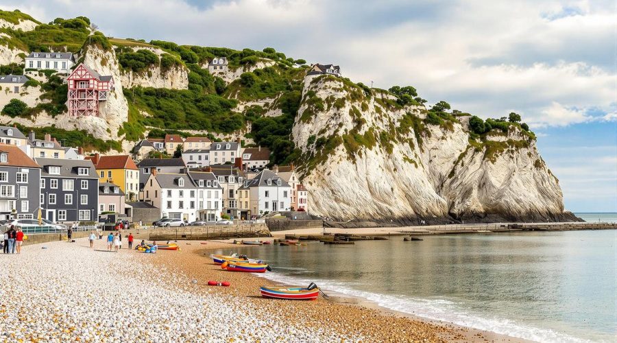 Moins connu qu'Étretat, ce village pittoresque normand offre tranquillité et authenticité loin de la foule ! : Yport