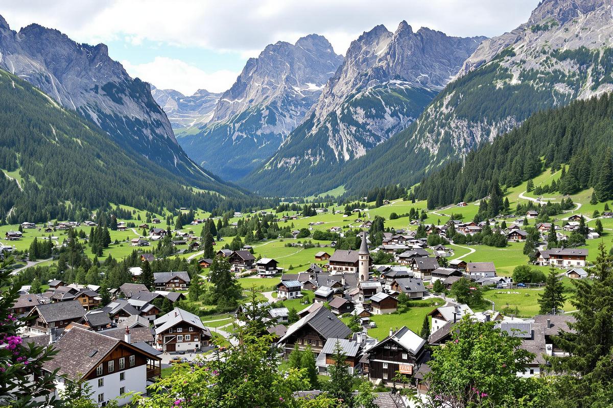 Ce village alpin a su résister au tourisme de masse tout en préservant son charme authentique : voici lequel