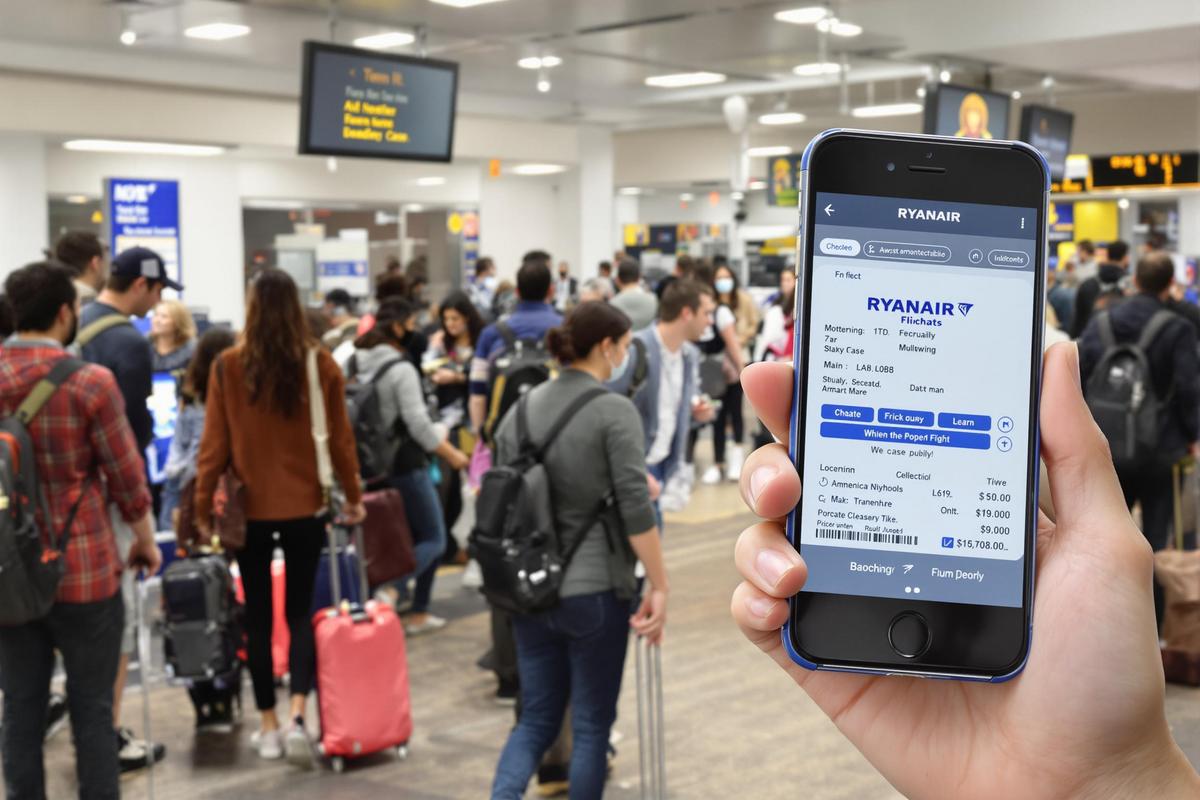 Attention aux amendes sévères pour les passagers retardataires chez Ryanair : soyez à l&rsquo;heure !