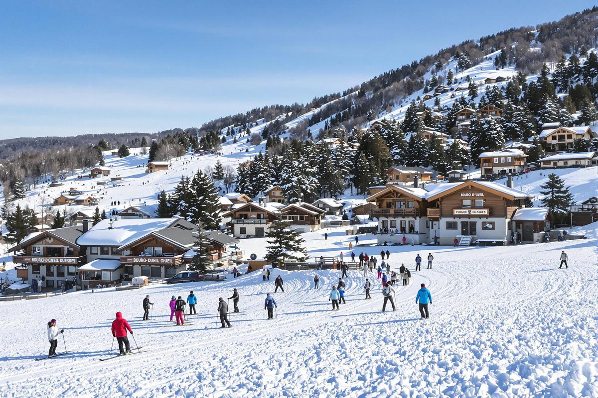 Près de Bordeaux, cette station de ski gratuite est une destination incroyable pour une escapade hivernale authentique