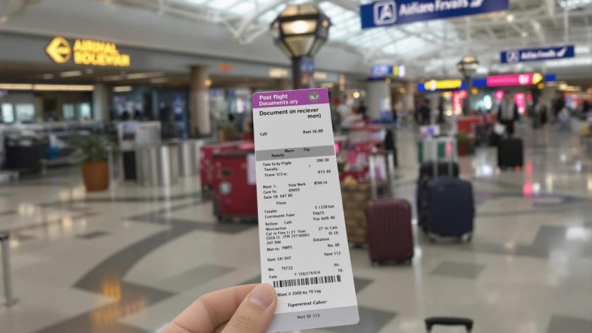 Comment récupérer une carte d'embarquement après le vol ?
