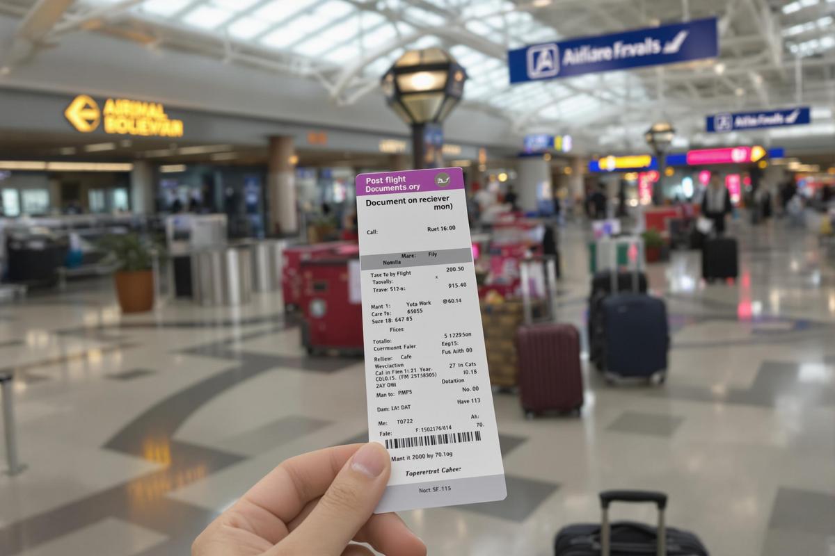 Comment récupérer une carte d’embarquement après le vol ?