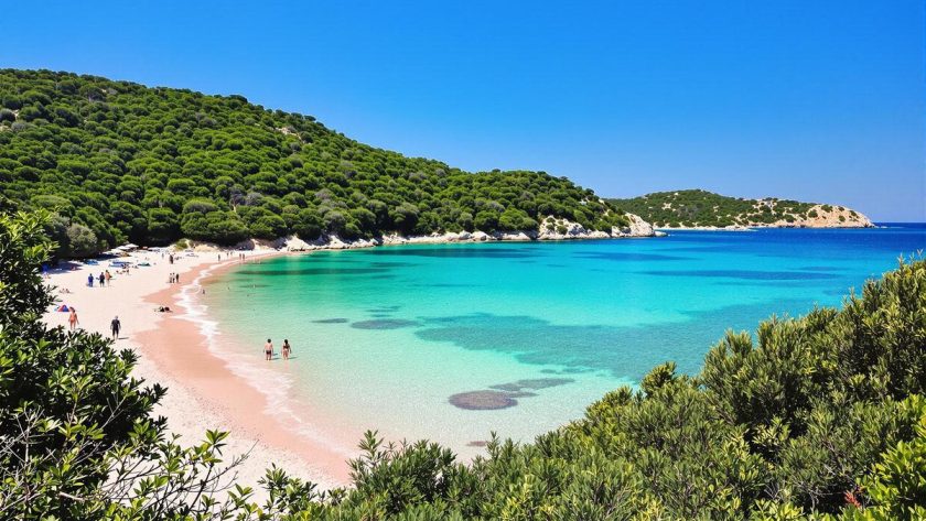 Eaux turquoise et sable rose, voici la plus belle plage d’Europe ! : Elafonissi