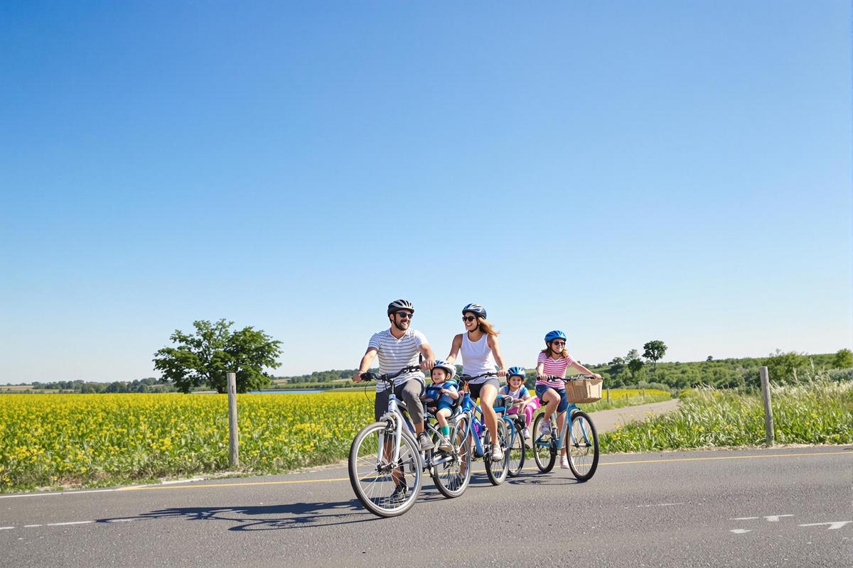 Où partir en vacances pour faire du vélo en famille ?
