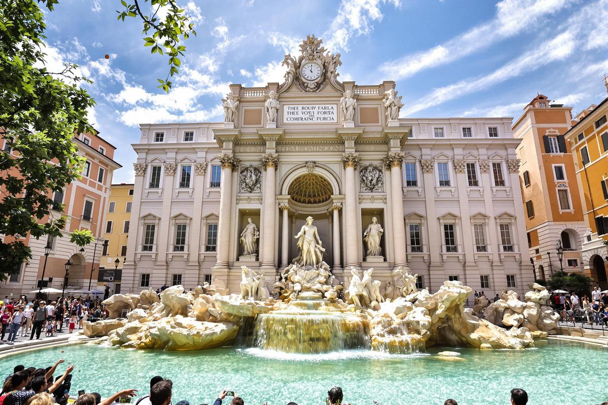 Pourquoi jeter une pièce dans la fontaine de Trevi ?