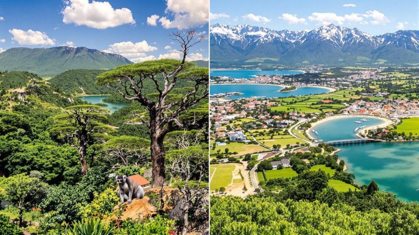 Superficie de madagascar par rapport à la france