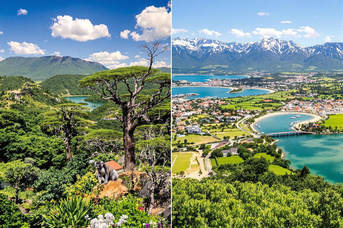 Superficie de madagascar par rapport à la france