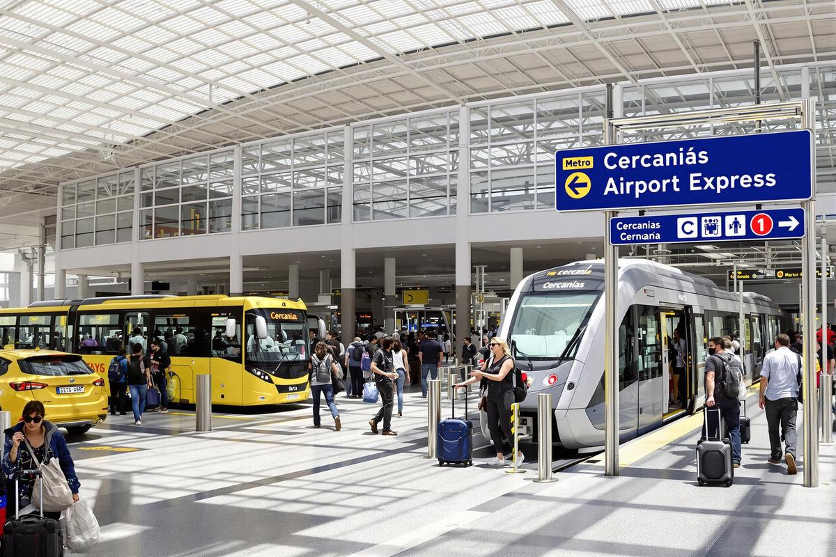 Transfert aéroport Madrid vers centre ville : toutes les options