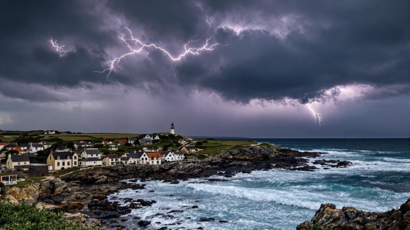 Orages : dans quelle ville bretonne la pluie a-t-elle été la plus abondante ? | Le Télégramme