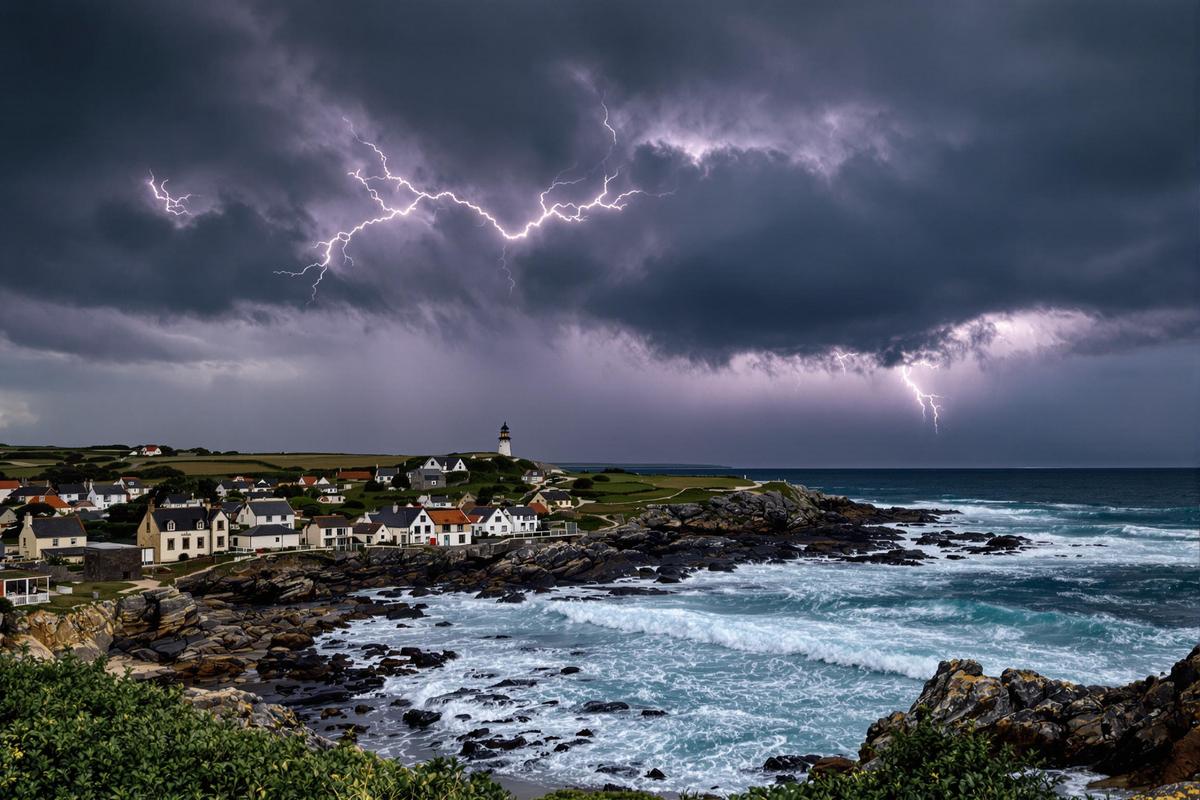 Orages : quelle ville bretonne a reçu le plus de pluie ?
